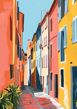 Minimalist Orange City