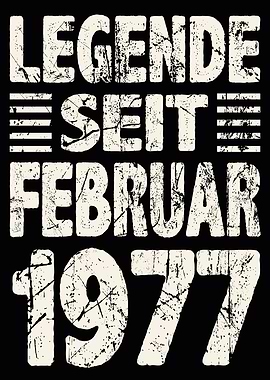 Februar 1977 47 Jahre