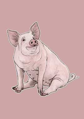 Pink pig
