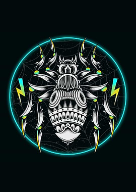 Retrowave Spider