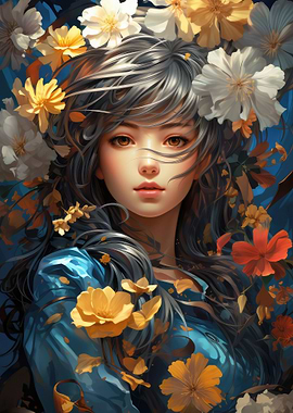 Flowers Girl