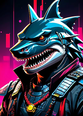 Brutal Samurai Shark