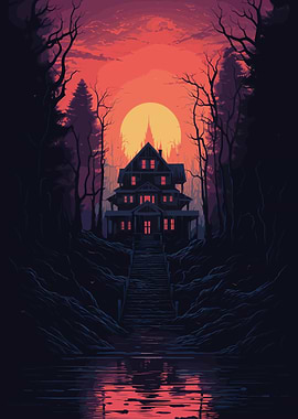Haunted House Pixel
