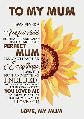 To My Mum Gift For Mum