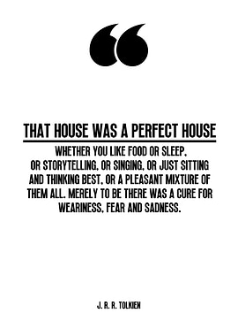 JRR Tolkien Quote