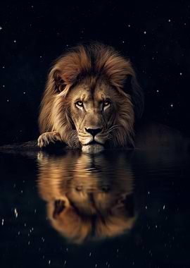 Beautiful Magical Lion