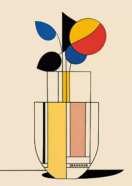 BAUHAUS BOUQUET POSTER