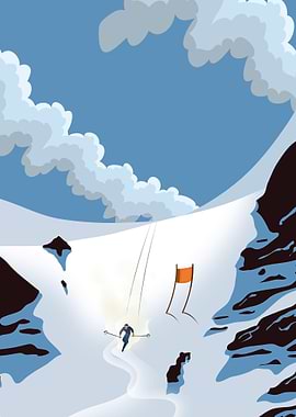 Ski poster