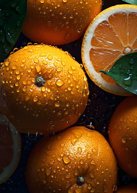 Fresh Orange Fruit