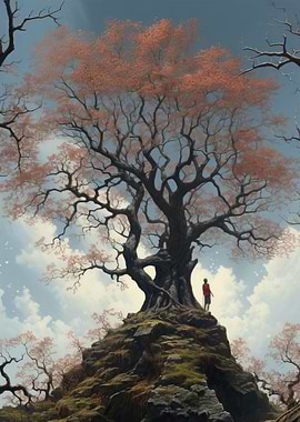 Fantasy Tree Poster
