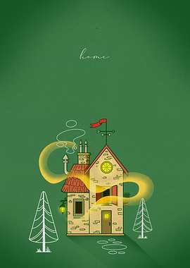 Cute chill home minimal