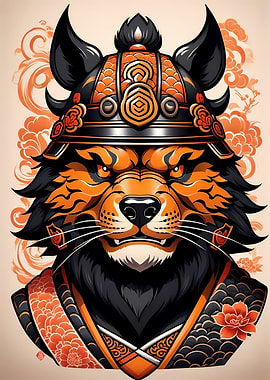 Samurai Mask Animal