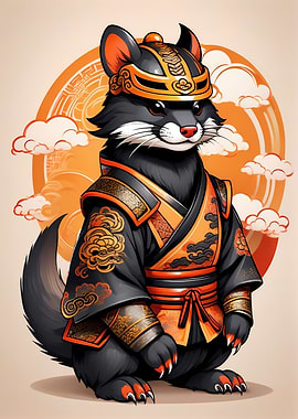 Samurai Mask Ferret