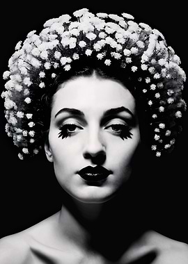 Portrait Flower Girl