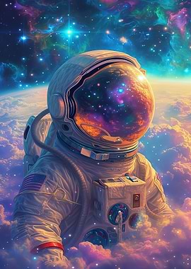 Astronaut In Space