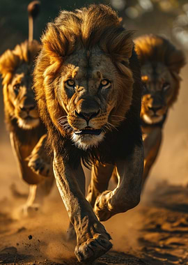 Lion Trio Epic Run