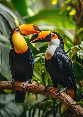 Toucan Duo Iconic Blooms