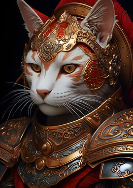 Noble Cat Painting