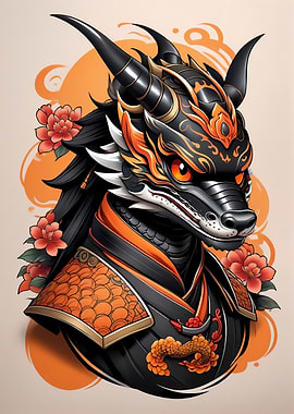 Samurai Mask Buffalo