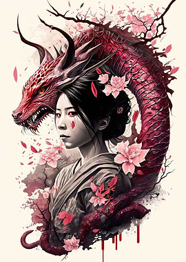 Geisha Dragon