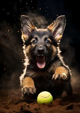 Dog Tennis Ball
