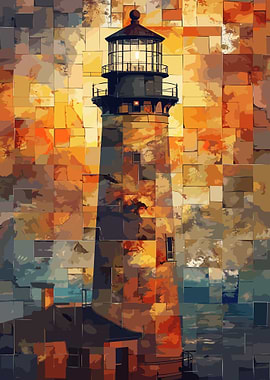 Lighthouse Mosaic