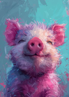 Joyful Piglet Bliss