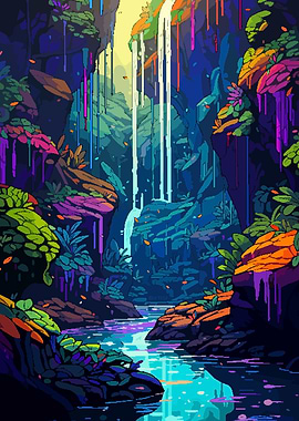 Retro Environment Pixel