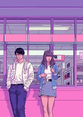 Lofi Pink Retro