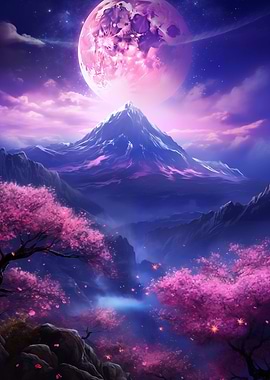 Cherry Blossom Japan Art