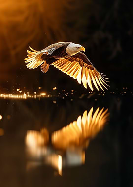 Beautiful Magical Eagle