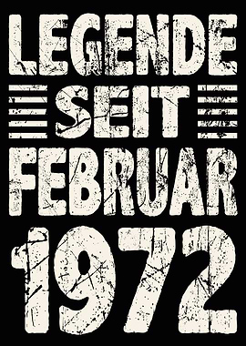 Februar 1972 52 Jahre
