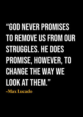 Max Lucado Quotes