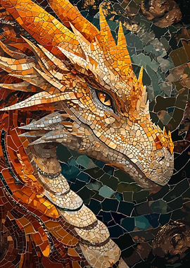 Dragon Mosaic