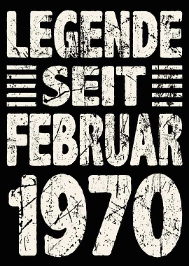 Februar 1970 54 Jahre