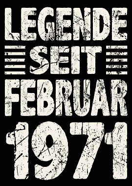 Februar 1971 53 Jahre
