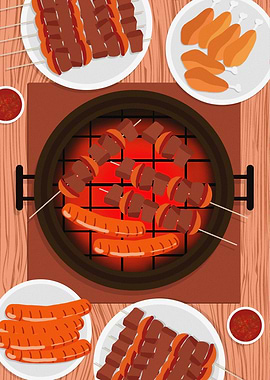 Korean BBQ Grilled Meat