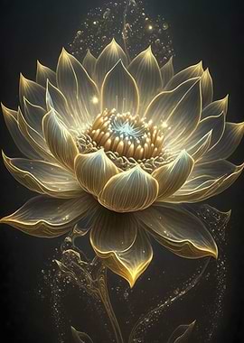 Cosmic Bloom Black Lotus