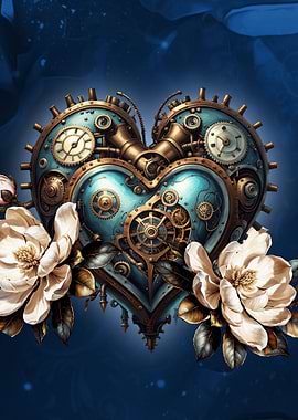 Steampunk heart