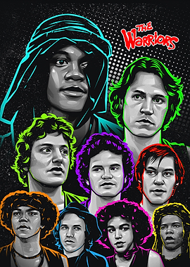 The Warriors Vector Art