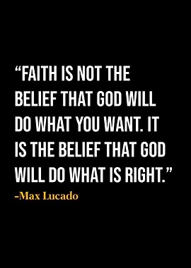 Max Lucado Quotes