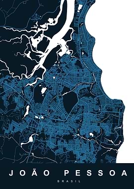 MAP JOAO PESSOA BRASIL