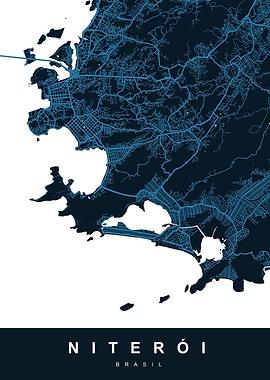 MAP NITEROI BRASIL