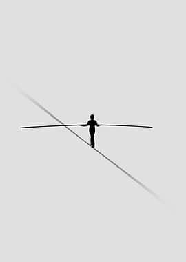 Balance Minimalist Art