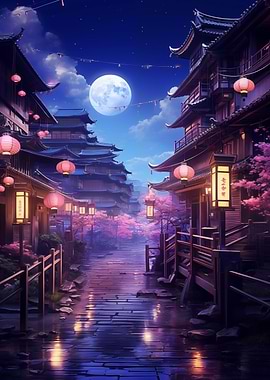 Cherry Blossom Temple