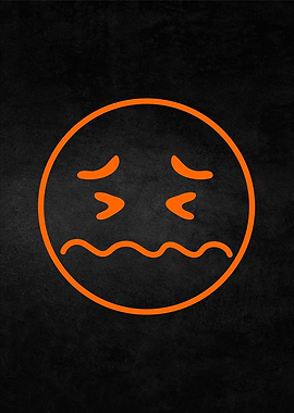 sick smiley face emoji