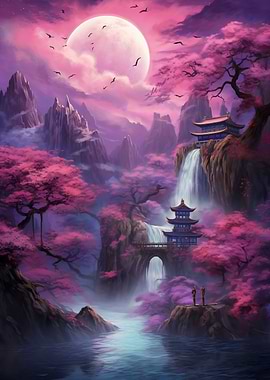 Japanese Fantasy Landscape