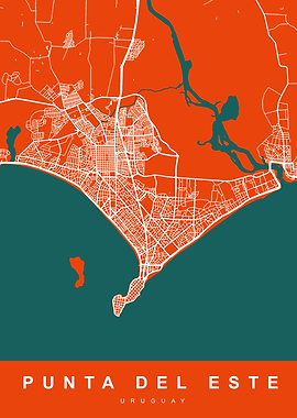 MAP PUNTA DEL ESTE URUGUAY