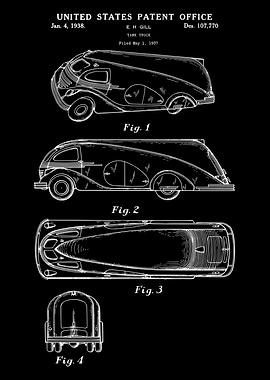 Tank truck patent