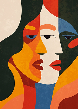 Colorful Organic Shapes